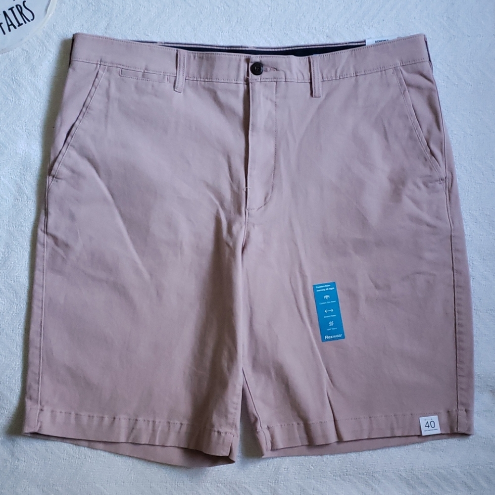 Mens Sonoma Flex Wear Flat Front Shorts NEW